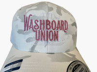 White Pink & White Trucker