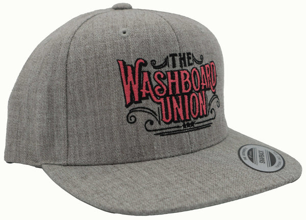 Hat Grey Pink and Black - The Washboard Union
