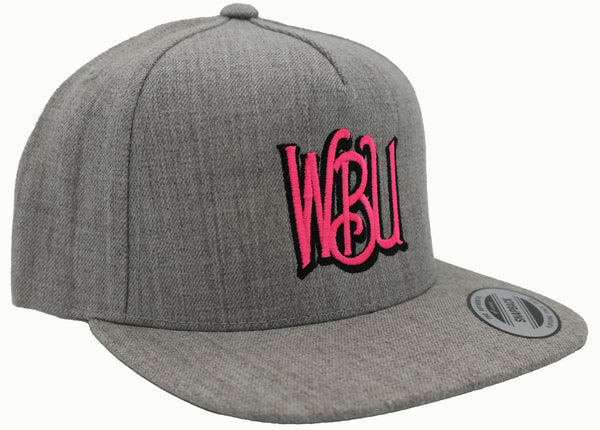 Hat Grey Neon Pink WBU