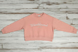 Country Nights Crew Fleece Crop